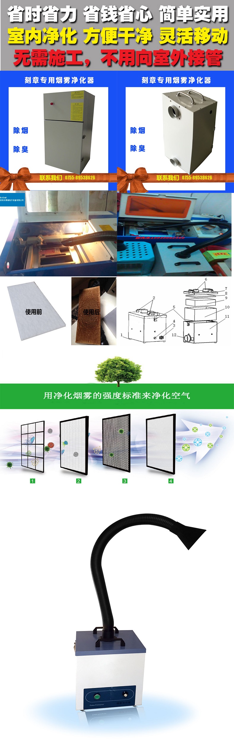 刻章专用净化器